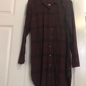 Flannel Dress